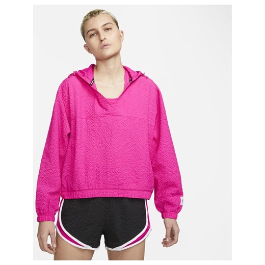 Damska bluza do biegania z tkaniny Nike Icon Clash - Różowy Nike XS Nike poland