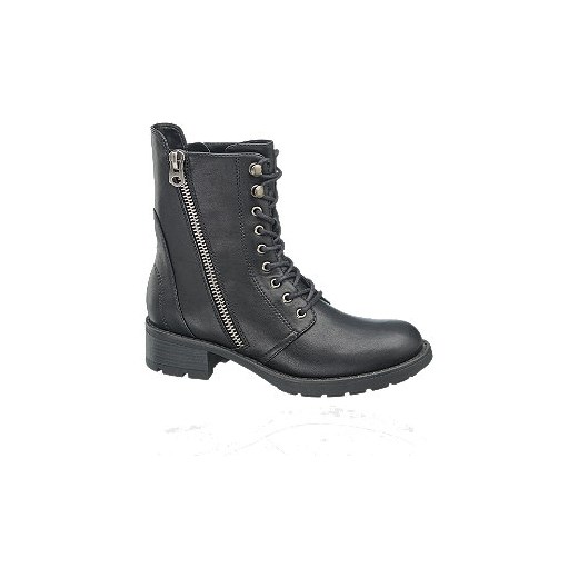 botki damskie deichmann szary Botki