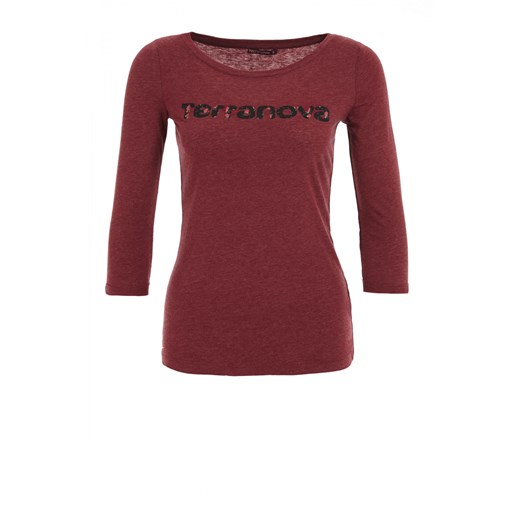 T-shirt with Terranova print terranova czerwony nadruki