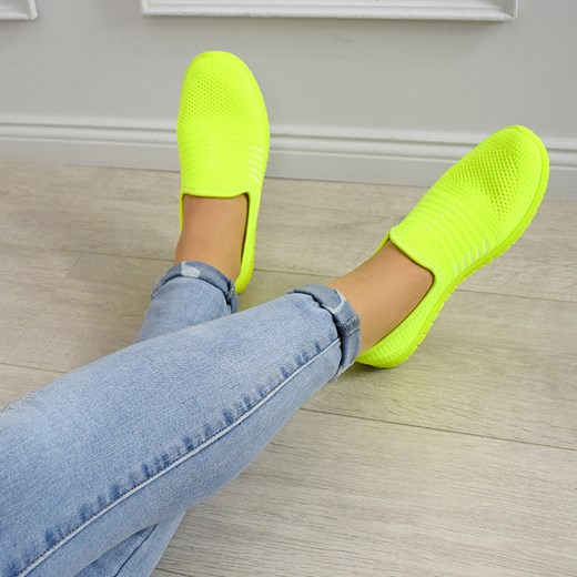Neonowe Trampki Lycra Neon 40 Lubiebuty