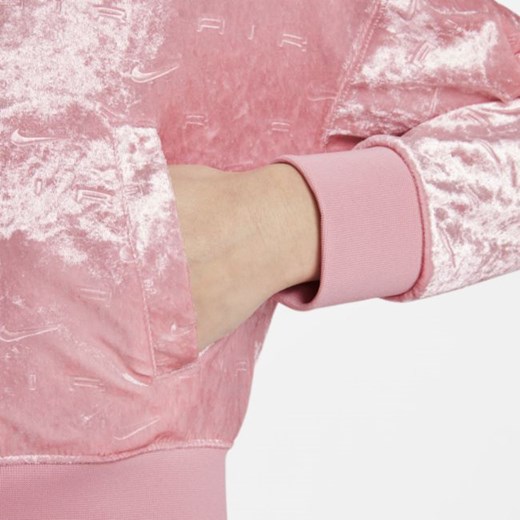 Krótka kurtka dla dużych dzieci (dziewcząt) Nike Air - Różowy Nike XL Nike poland