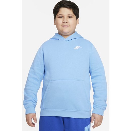 Bluza z kapturem dla dużych dzieci (chłopców) Nike Sportswear Club Fleece (o Nike XL+ Nike poland
