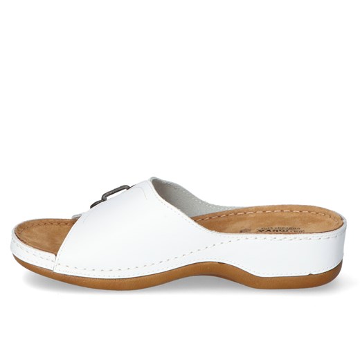 Klapki Muya MU418204WHT Białe lico 36 Arturo-obuwie