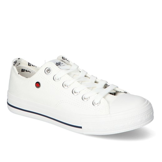 Klasyczne Białe Trampki Lee Cooper ze sklepu Arturo-obuwie w kategorii Trampki damskie - zdjęcie 130748479