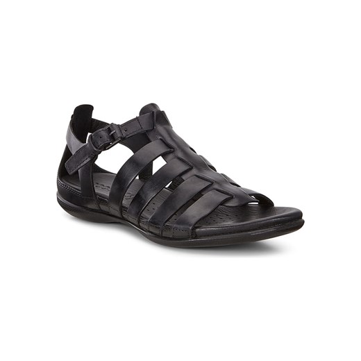 Skórzane sandały "Flash" w kolorze czarnym Ecco 36 promocyjna cena Limango Polska