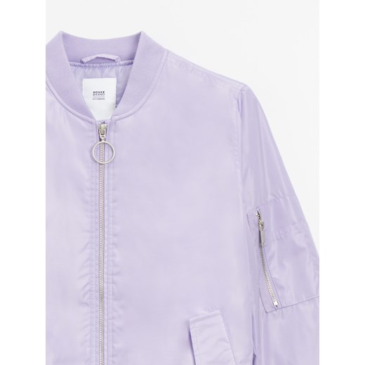 Kurtka bomber z wypełnieniem - Fioletowy House L House