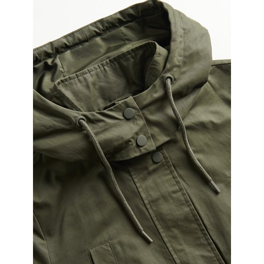 Reserved - Parka z kapturem - Khaki Reserved 46 Reserved