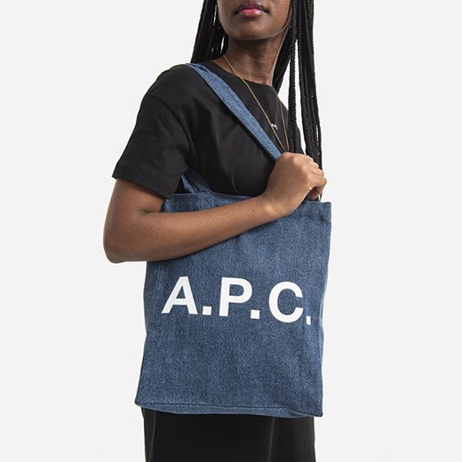 Torebka A.P.C. Tote Lou COETK-M61442 INDIGO A.p.c one size sneakerstudio.pl