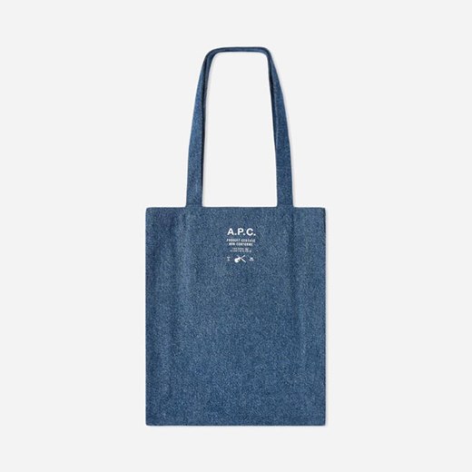 Torebka A.P.C. Tote Lou COETK-M61442 INDIGO A.p.c one size sneakerstudio.pl
