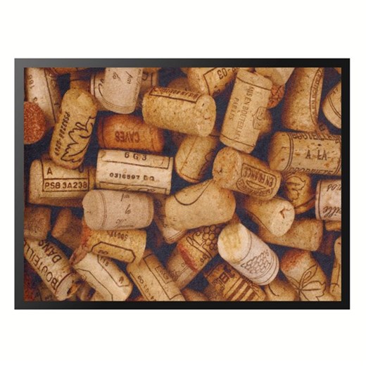 Dywanik kuchenny, fotografia przedstawiająca korki od wina, 3 rozmiary