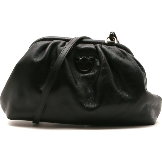 Pinko Skórzany worek MINI CHAIN CLUTCH BLOCK COLOUR Pinko Uniwersalny Gomez Fashion Store