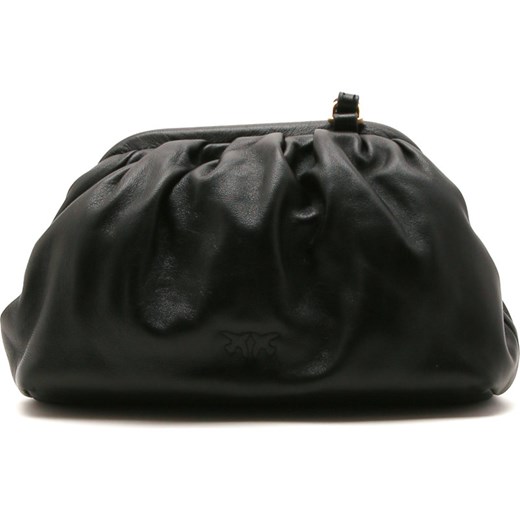 Pinko Skórzany worek MINI CHAIN CLUTCH BLOCK COLOUR Pinko Uniwersalny Gomez Fashion Store