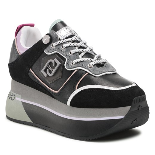 Sneakersy LIU JO - Super Maxi Wonder 2 BA2081 P0304  Black 22222 Liu Jo 41 eobuwie.pl
