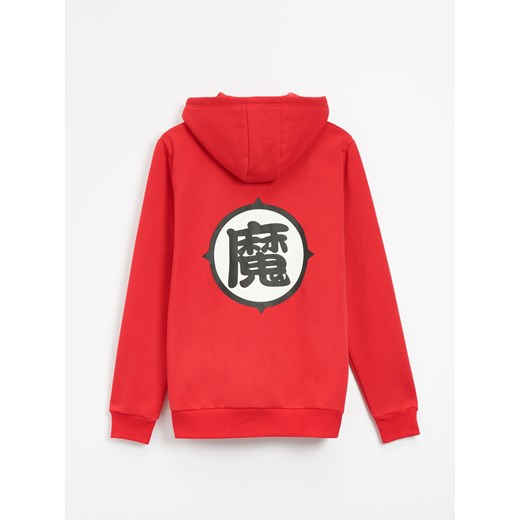 Rozpinana bluza z kapturem Dragon Ball Z - Czerwony House M House