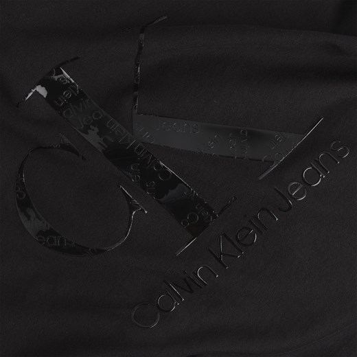 CALVIN KLEIN KOSZULKA DAMSKA T-SHIRT GEL MONOGRAM TEE BLACK J20J218264 BEH - S okazyjna cena messimo