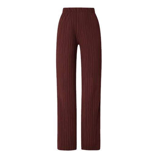 Luźne spodnie z prążkowaną fakturą model ‘Sissi’ Gina Tricot L Peek&Cloppenburg 