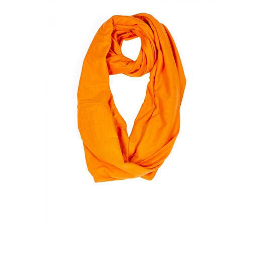 Neckwarmer scarf terranova pomaranczowy bawełniane