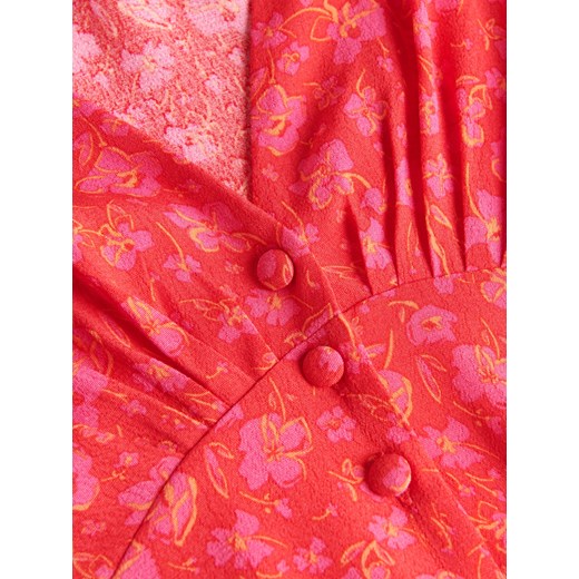 Reserved - Sukienka z EcoVero™ - Różowy Reserved 34 Reserved