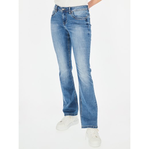 Niebieskie jeansy Red Button Babette 2939A ze sklepu Eye For Fashion w kategorii Jeansy damskie - zdjęcie 131094696