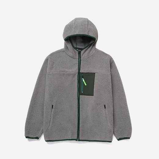 Kurtka męska HUF Fort Point Sherpa Jacket JK00326 STEEL GREY Huf XL okazja sneakerstudio.pl