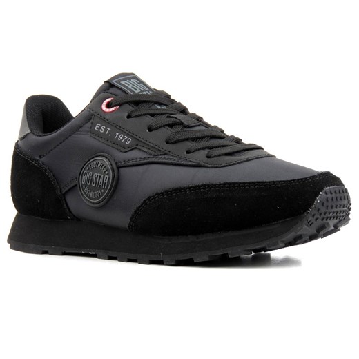 Buty sportowe, sneakersy damskie BIG STAR Memory Foam HH274528, czarne ze sklepu ulubioneobuwie w kategorii Buty sportowe damskie - zdjęcie 131139086