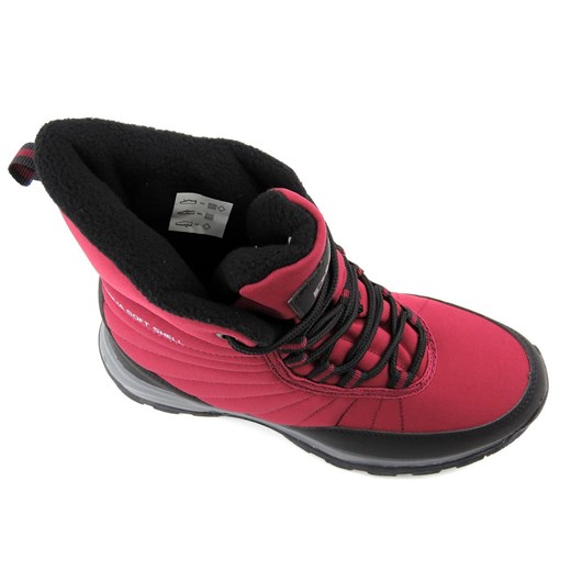 Wysokie śniegowce damskie DK Soft Shell 1027, bordowe 39 ulubioneobuwie
