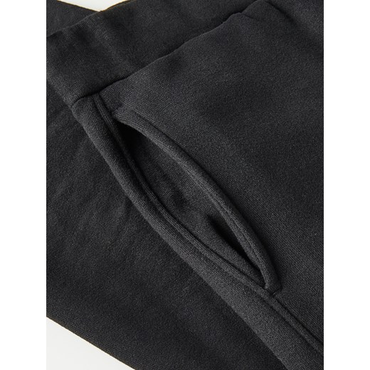 Reserved - PREMIUM Spodnie dresowe z bawełny organicznej - Czarny Reserved L Reserved