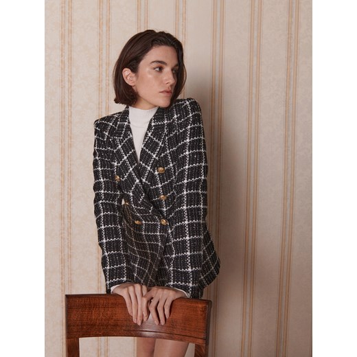 Reserved - Marynarka w kratę - Wielobarwny Reserved M Reserved