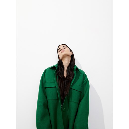 Reserved - Kurtka koszulowa - Zielony Reserved M Reserved