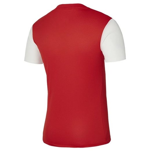 Czerwony t-shirt męski Nike z krótkimi rękawami 