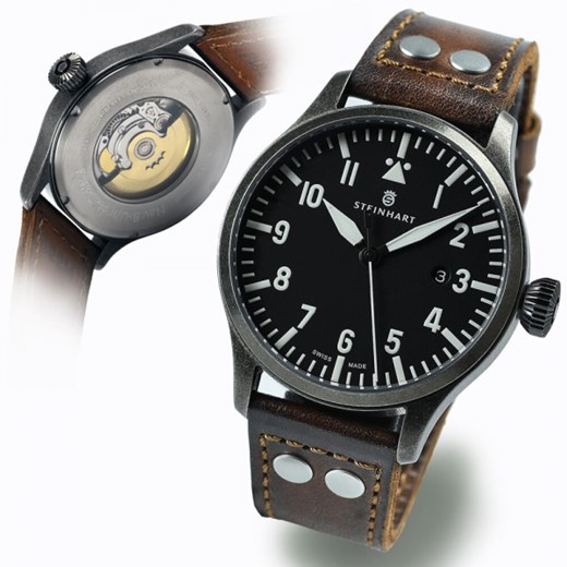 NAV B-UHR 44 A GUNMETAL Steinhart Timepieces steinhart-zegarki