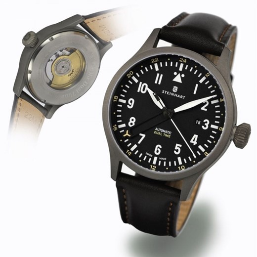 NAV B-UHR 44 DUAL TIME Steinhart Timepieces steinhart-zegarki