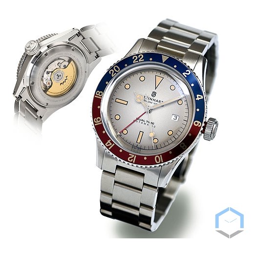 OCEAN ONE VINTAGE DUAL TIME Steinhart Timepieces steinhart-zegarki