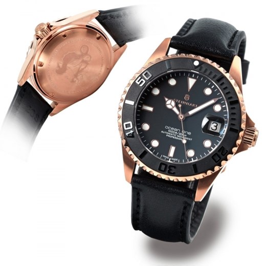 OCEAN 39 PINK GOLD Steinhart Timepieces steinhart-zegarki