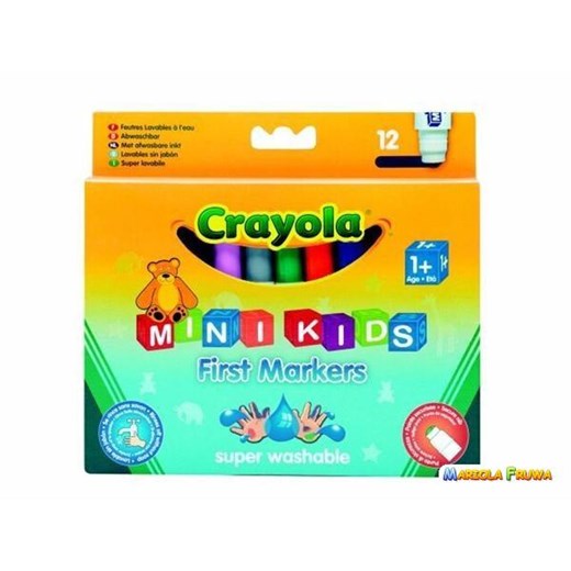 Flamstry zmywalne Crayola 8325 Mini Kids 12 szt