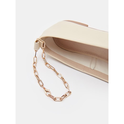 Mohito - Baleriny z ozdobnym łańcuszkiem - Kremowy Mohito 36 Mohito