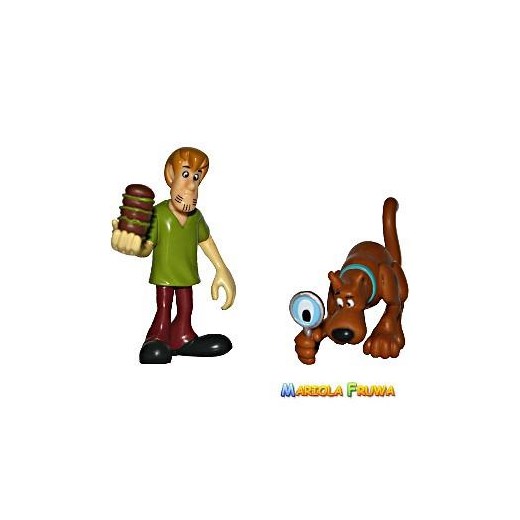 Scooby Doo - dwie figurki - Kudłaty i Scooby - Kudłaty i Scooby