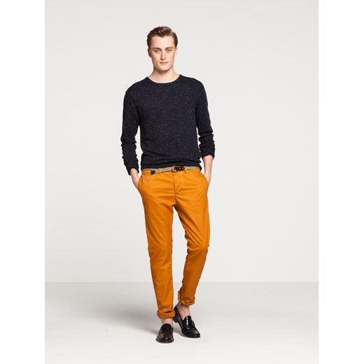 Relaxed Slim Fit Chino Pants  scotch-soda czarny fit