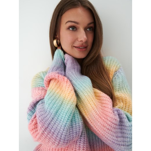 Mohito - Sweter w kolorowe pasy - Wielobarwny Mohito XXS Mohito