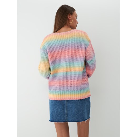 Mohito - Sweter w kolorowe pasy - Wielobarwny Mohito XL Mohito