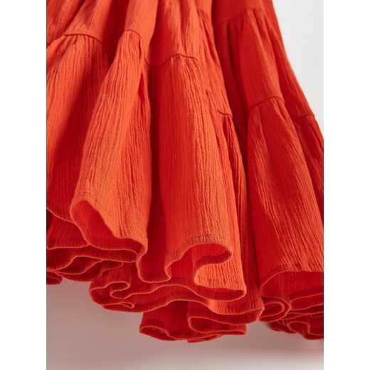 Reserved - Bawełniana sukienka - Pomarańczowy Reserved 34 Reserved