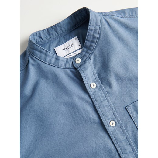 Reserved - Bawełniana koszula regular fit - Niebieski Reserved L Reserved