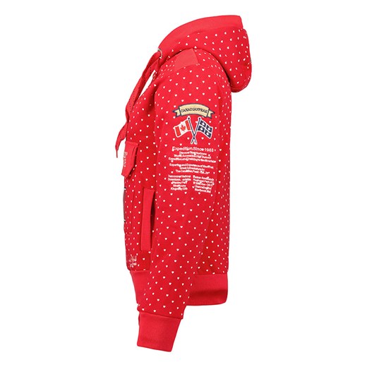 Bluza "Gyrelle" w kolorze czerwonym Canadian Peak S promocja Limango Polska