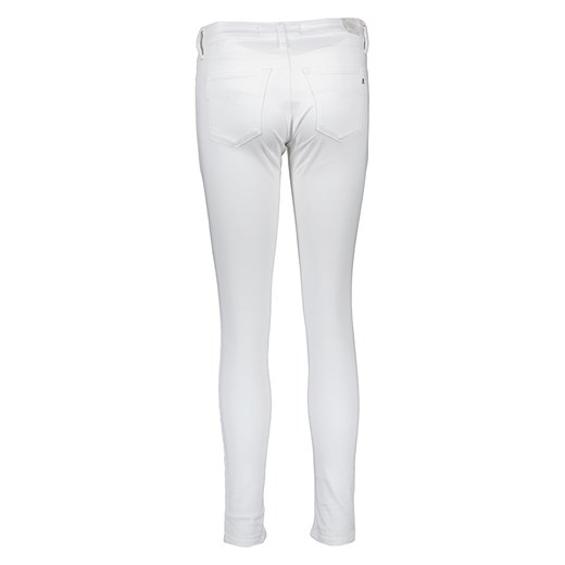 Dżinsy "New Luz" - Skinny fit - w kolorze białym Replay W25/L32 wyprzedaż Limango Polska