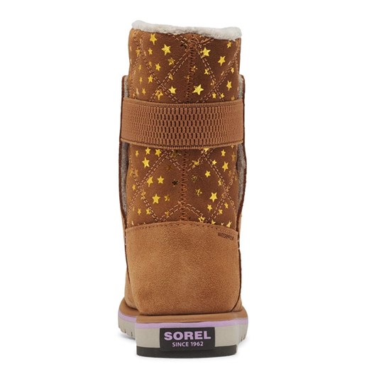 Sorel walonki dziewczęce Youth Rylee Brown Stars Elk 1934941286 32 brązowe Sorel 35.0 Mall