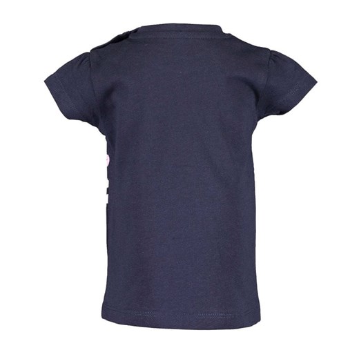 Blue Seven koszulka dziewczęca 901098 X_2, 68 ciemnoniebieska 86 okazyjna cena Mall