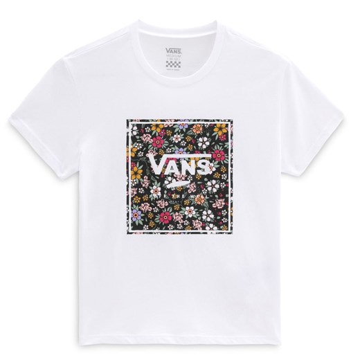 Vans koszulka dziewczęca Gr Print Box Floral White VN0A5I9MWHT S biała Vans XL Mall
