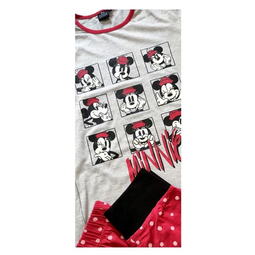 SETINO Piżama damska bawełniana "Myszka Minnie" - szary - XS Setino M promocyjna cena Mall