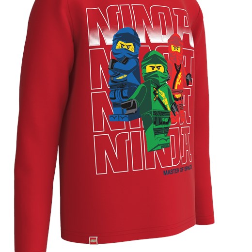 LEGO Wear koszulka chłopięca Ninjago LW-12010379 czerwona 110 Lego Wear 128 Mall