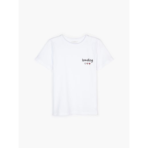 GATE T-shirt z bawełny z nadrukiem XS Gate L okazja gateshop